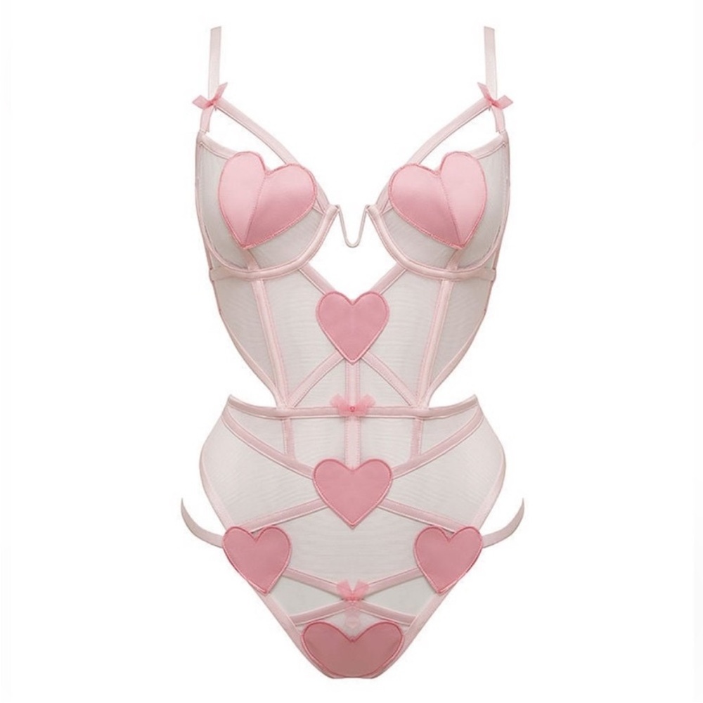 For Love and Lemons Heart Teddy